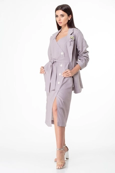 Платье 1014 фиолетовый Anelli