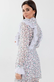 *Платье 1030 белый Anelli