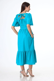 Платье 1058 голубой Anelli