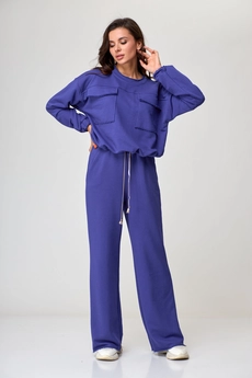 Костюм брючный 1143 лазурит Anelli