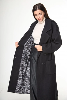 Пальто 1154 черный Anelli
