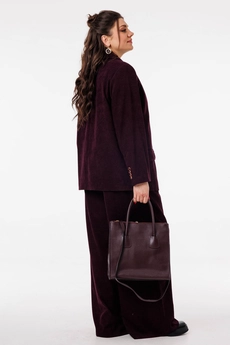 Костюм брючный 1200 бархатный вечер Anelli