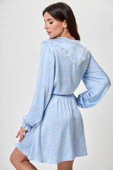 Костюм с шортами 1234 голубой Anelli
