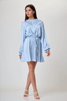 Костюм с шортами 1234 голубой Anelli