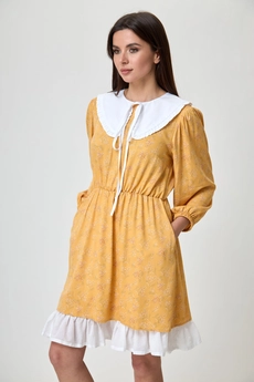 Платье 1235 желтый Anelli