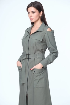 Платье 1236 миртовый Anelli