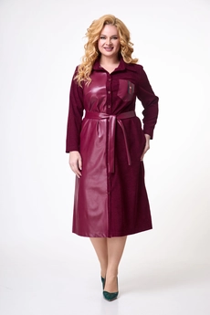 Платье 1247 красный Anelli