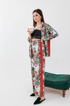 Костюм брючный 1251 инжир Anelli