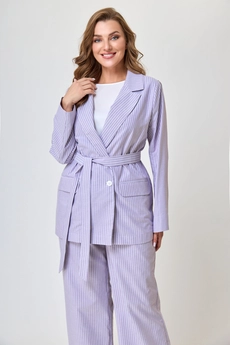 Костюм брючный 1299 розовая долина Anelli