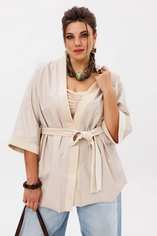 Жакет 1342 сливочный нюд Anelli