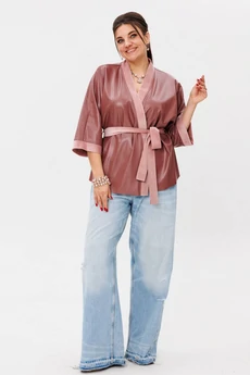 Жакет-кимоно 1342 глиняная роза Anelli