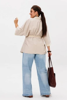 Жакет 1342 сливочный нюд Anelli