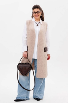 Жилет 1370 айвори Anelli