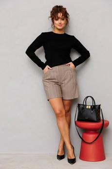 Шорты 1403-2 песочный берег Anelli