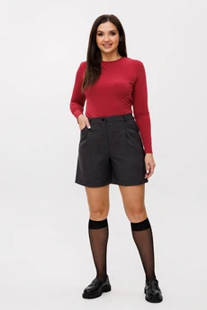 Шорты 1403-2 мокрый асфальт Anelli