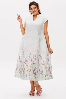 Платье 1424-1 лавандовый аромат Anelli