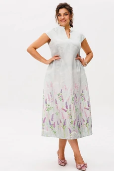 Платье 1424-1 лавандовый аромат Anelli