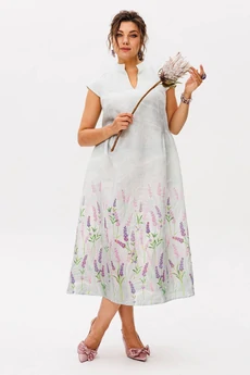 Платье 1424-1 лавандовый аромат Anelli