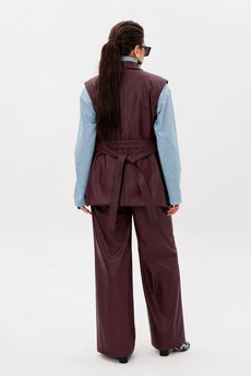 Костюм брючный 1501-1 портвейн роял Anelli