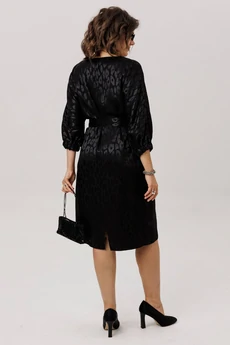 Платье 1521-1 шелковый хищник Anelli