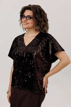 Блузка 1522 арманьяк Anelli