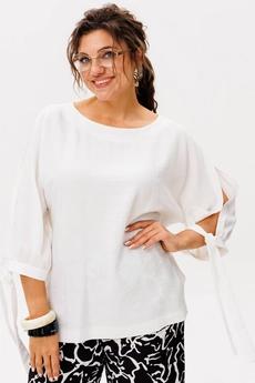 Костюм брючный 1536 тень цветка Anelli