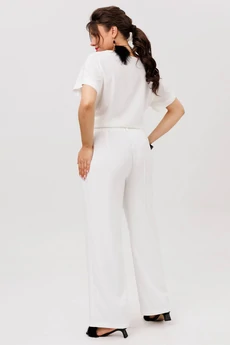 Брюки 1540-1 молочный пунш Anelli