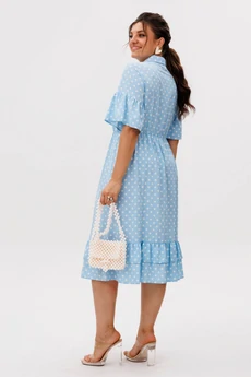 Платье 1555 небесный Anelli