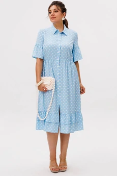 Платье 1555 небесный Anelli