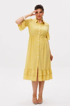 Платье 1555 солнечное Anelli