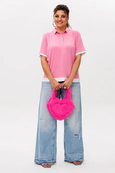 Футболка 1571 лепесток пиона Anelli