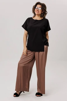 Футболка 1576 черный кофе Anelli