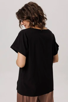 Футболка 1576 черный кофе Anelli