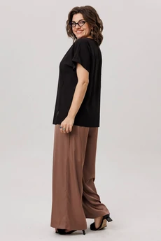 Футболка 1576 черный кофе Anelli