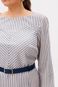 Платье 1591 дымчатый Anelli