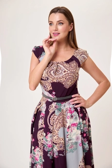 Платье 161 голубая пантера Anelli
