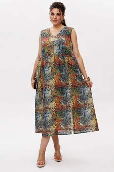 Платье 1629 калейдоскоп Anelli