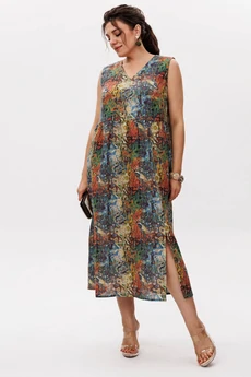 Платье 1629 калейдоскоп Anelli