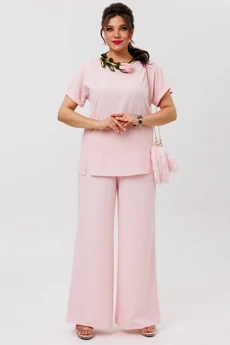 Брюки 1630-2 клубничное желе Anelli