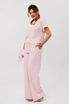 Брюки 1630-2 клубничное желе Anelli