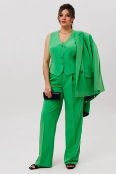 Костюм брючный 1642 ирландский зеленый Anelli
