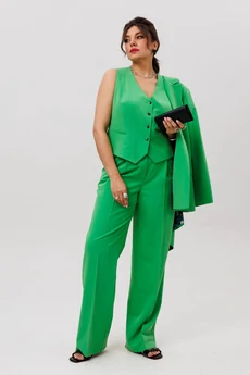 Костюм брючный 1642 ирландский зеленый Anelli