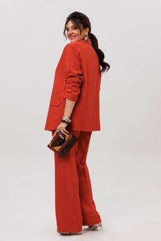 Костюм брючный 1642 пряный оранжевый Anelli