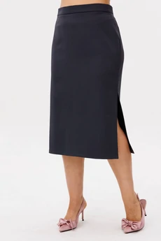 Юбка 1648 грифельный силуэт Anelli