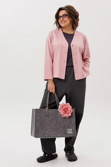 Жакет 1661-1 розовый закат Anelli