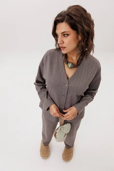 Кардиган 1661-2 лесная тропа Anelli