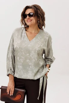 Блузка 1662 нефритовый свет Anelli