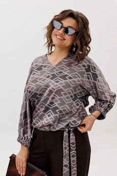 Блузка 1662 ромбовидные холмы Anelli