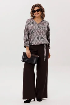 Блузка 1662 ромбовидные холмы Anelli