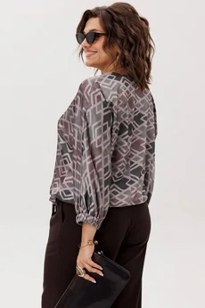 Блузка 1662 ромбовидные холмы Anelli